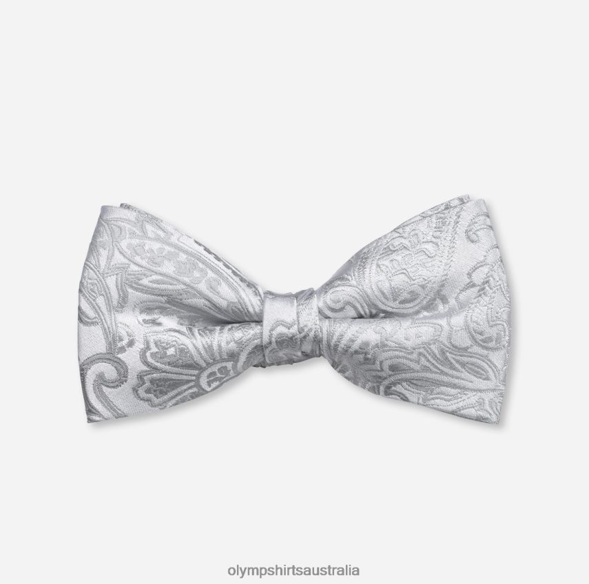 Accessories AU OLYMP Bow Tie Regular 5,5 Cm, Silver Grey T8882J2528