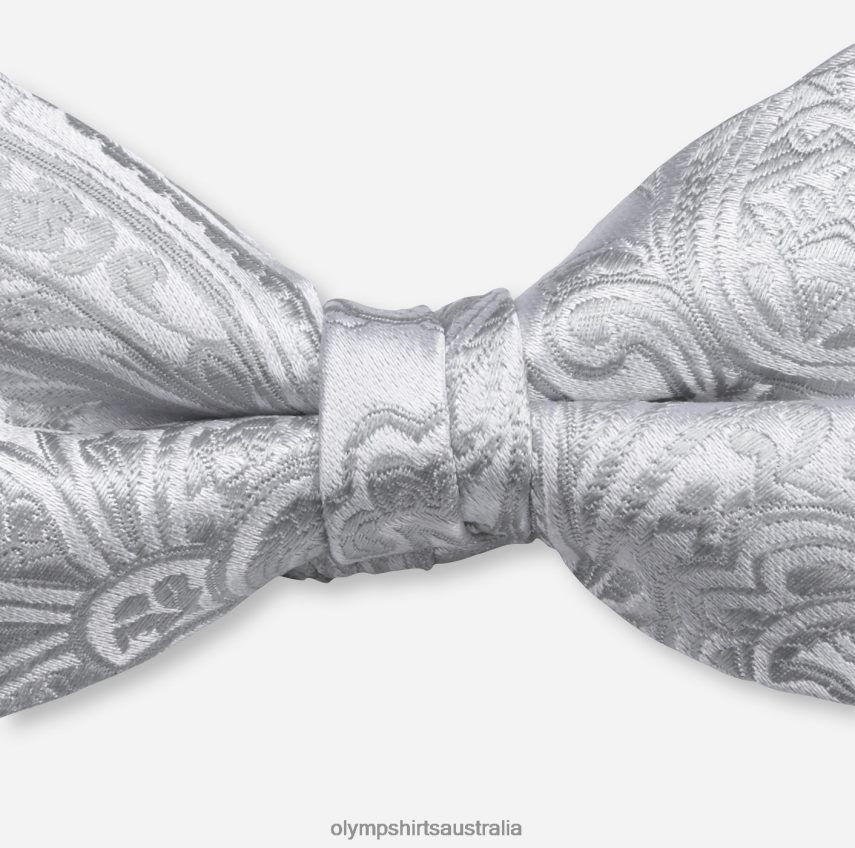 Accessories AU OLYMP Bow Tie Regular 5,5 Cm, Silver Grey T8882J2528