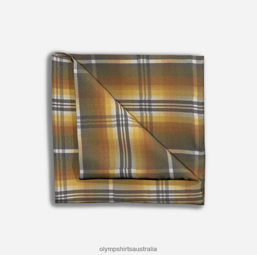 Accessories AU OLYMP Pocket Square 28X28 Cm , Brass T8882J2603