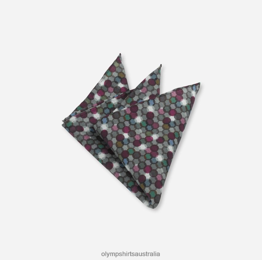 Accessories AU OLYMP Pocket Square 28X28 Cm, Green T8882J2604