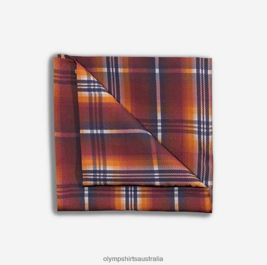 Accessories AU OLYMP Pocket Square 28X28 Cm, Sienna T8882J2602