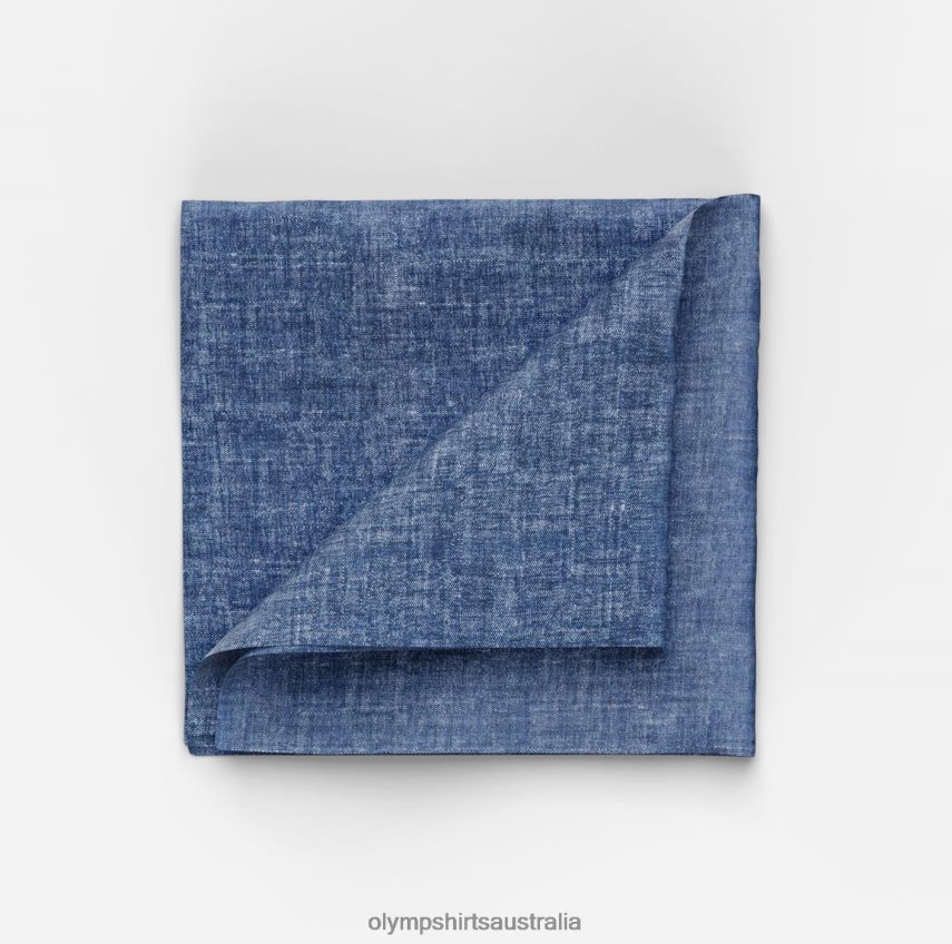 Accessories AU OLYMP Pocket Square 30X30Cm, Marine T8882J2557