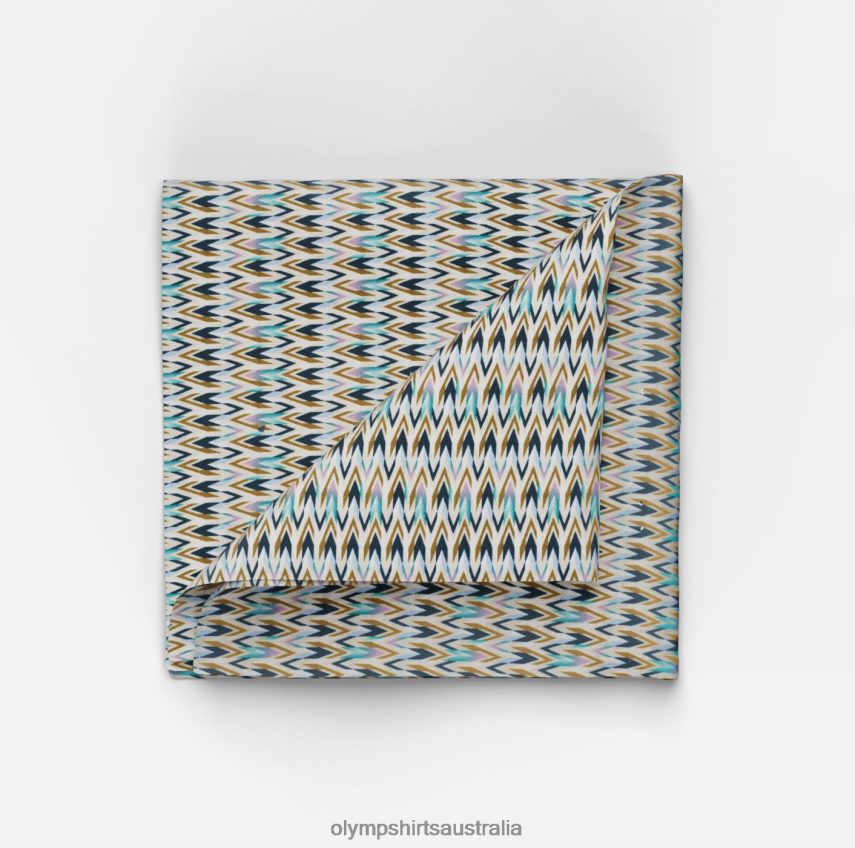 Accessories AU OLYMP Pocket Square 30X30Cm, Mint T8882J2605