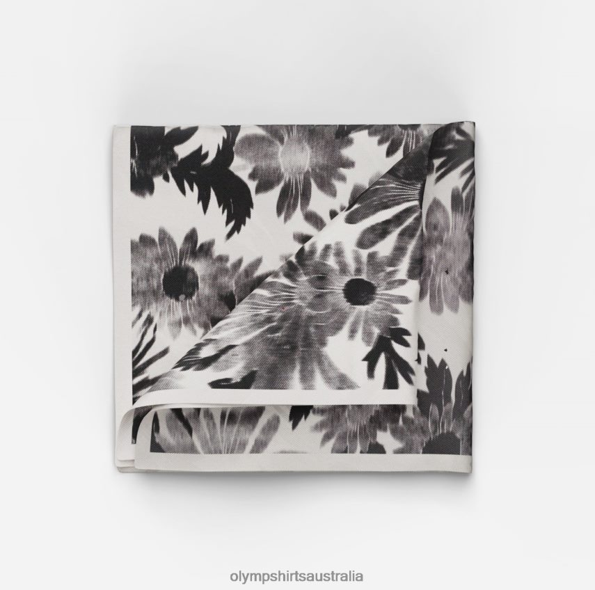 Accessories AU OLYMP Pocket Square 30X30 Cm, Black T8882J2583