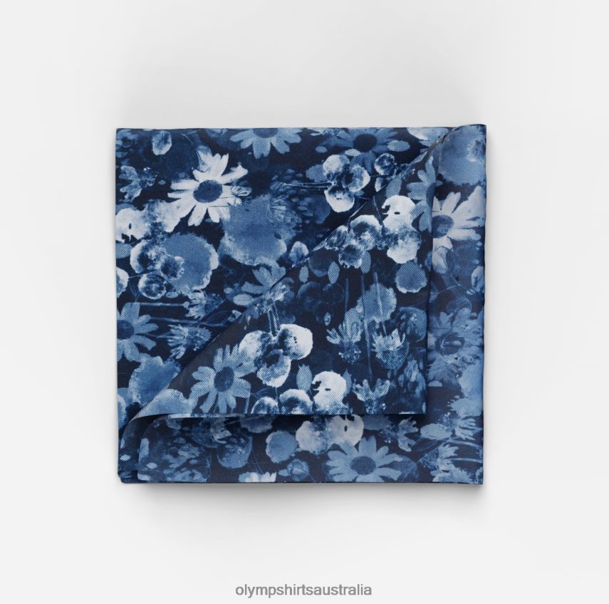Accessories AU OLYMP Pocket Square 30X30 Cm, Marine T8882J2577