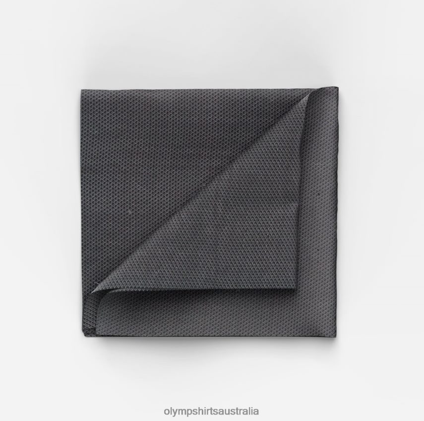 Accessories AU OLYMP Pocket Square 33X33 Cm, Anthracite T8882J2585