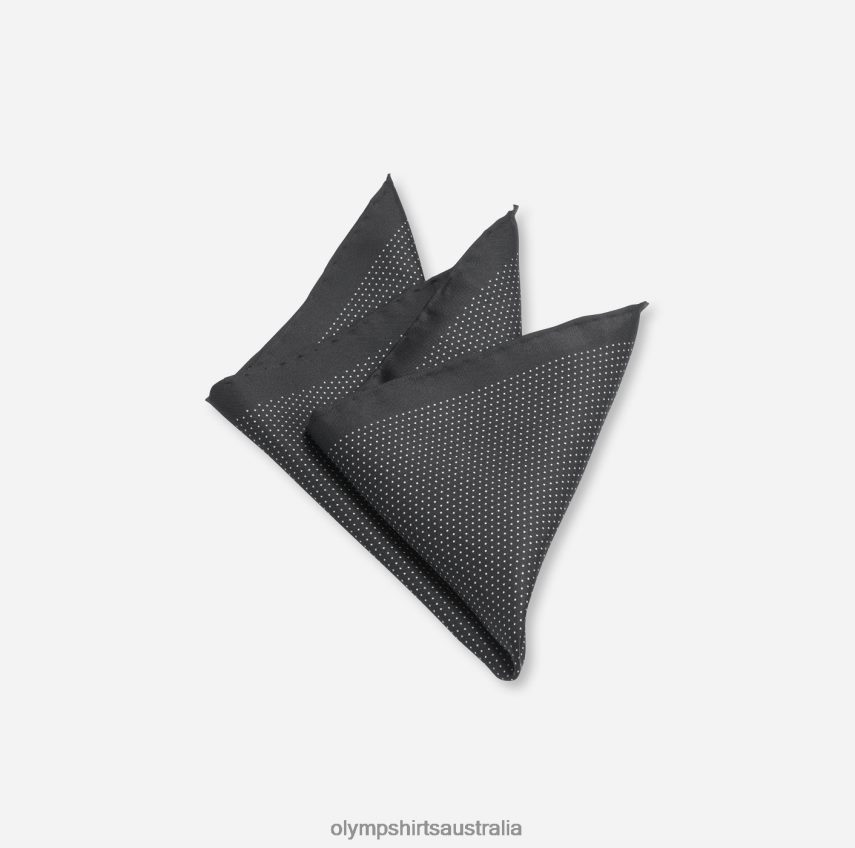 Accessories AU OLYMP Pocket Square 33X33 Cm, Black T8882J2610
