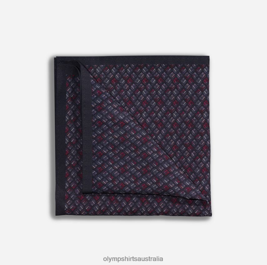 Accessories AU OLYMP Pocket Square 33X33 Cm, Dark Red T8882J2566