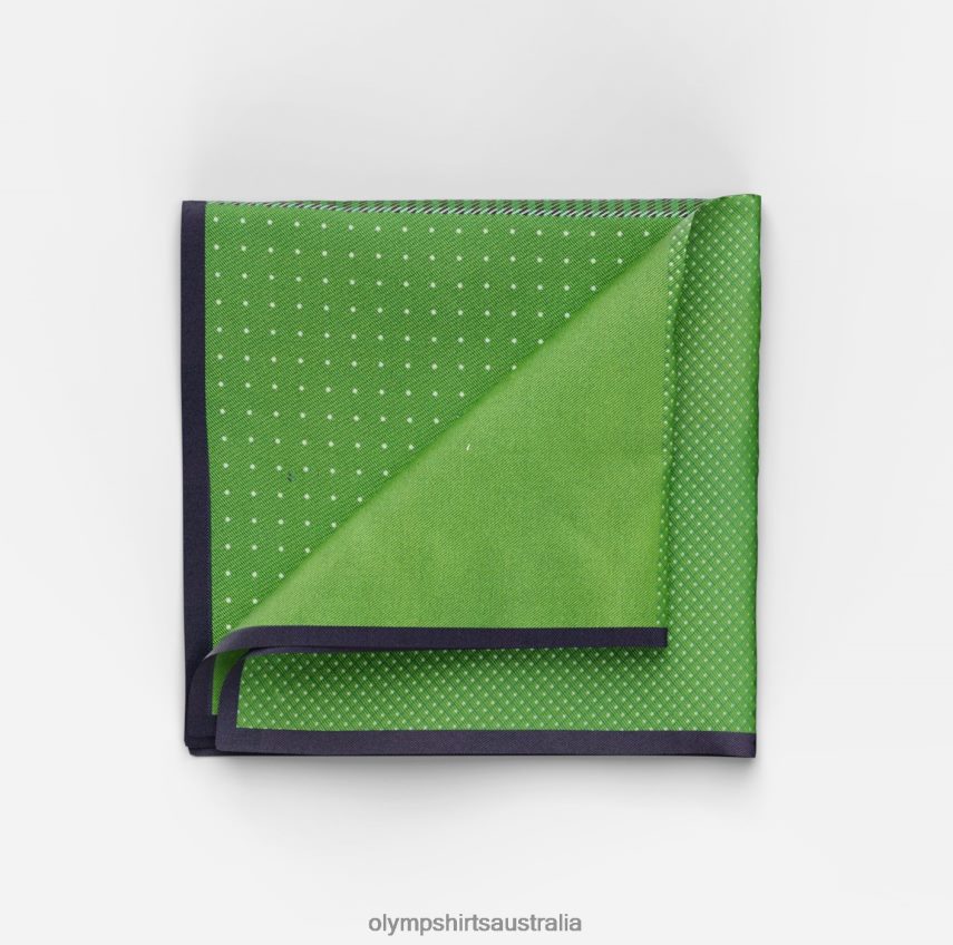Accessories AU OLYMP Pocket Square 33X33 Cm, Green T8882J2601