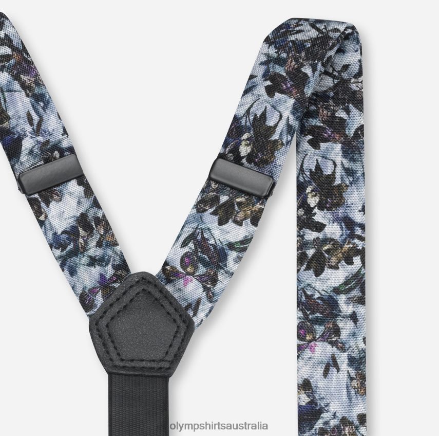 Accessories AU OLYMP Suspenders Set / Pocket Square Set Bleu T8882J2659