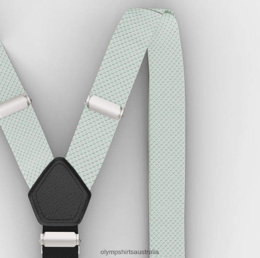 Accessories AU OLYMP Suspenders Y-Shape, Crystal Green T8882J2618