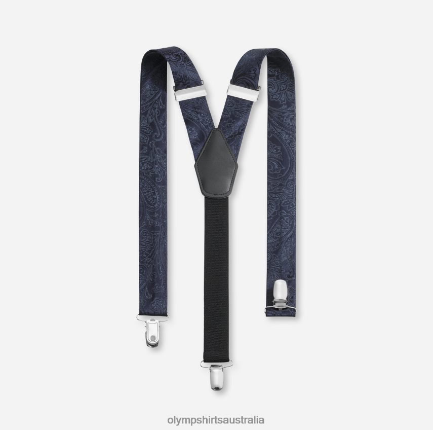 Accessories AU OLYMP Suspenders Y-Shape, Marine T8882J2625