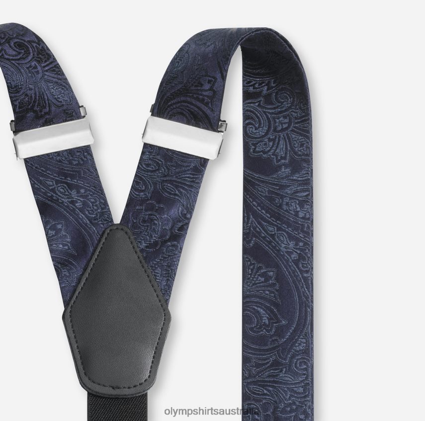 Accessories AU OLYMP Suspenders Y-Shape, Marine T8882J2625