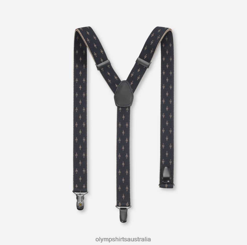 Accessories AU OLYMP Suspenders Y-Shape, Marine T8882J2630