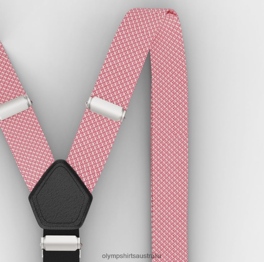 Accessories AU OLYMP Suspenders Y-Shape, Red T8882J2632