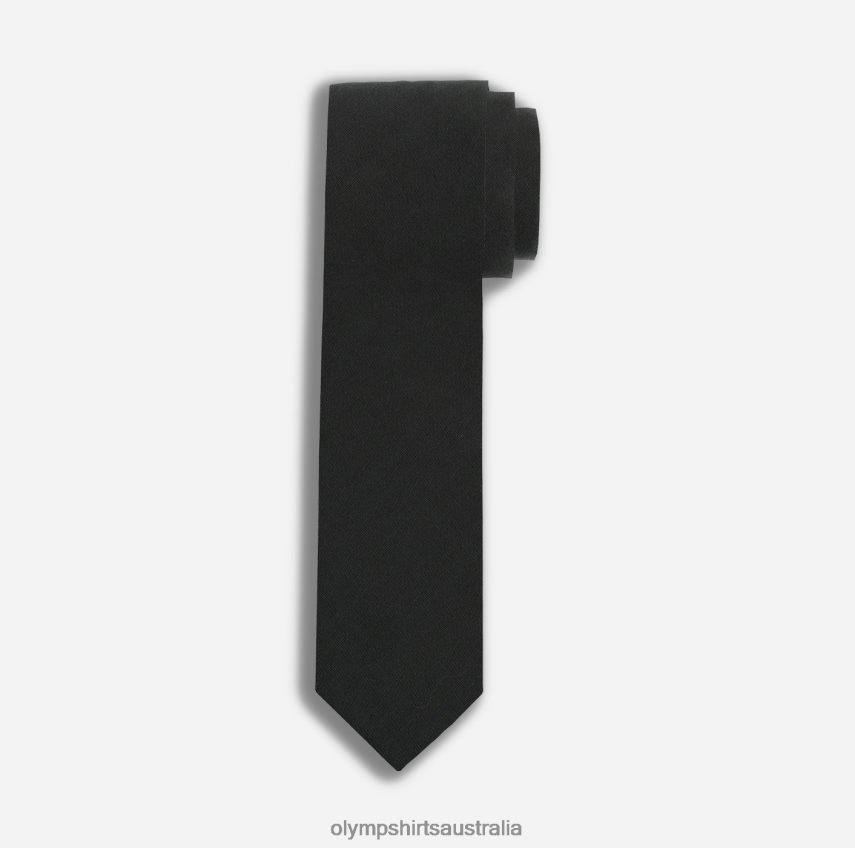 Accessories AU OLYMP Tie Slim 6,5 Cm, Black T8882J2221