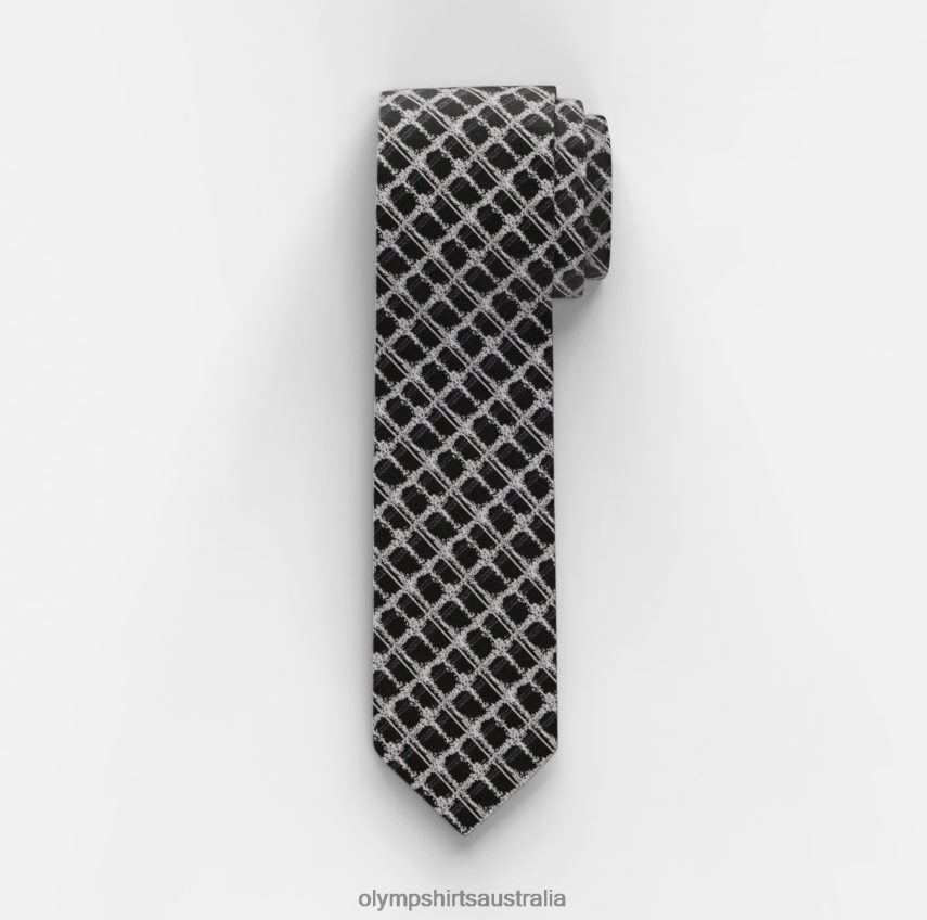 Accessories AU OLYMP Tie Slim 6,5 Cm, Black T8882J2305