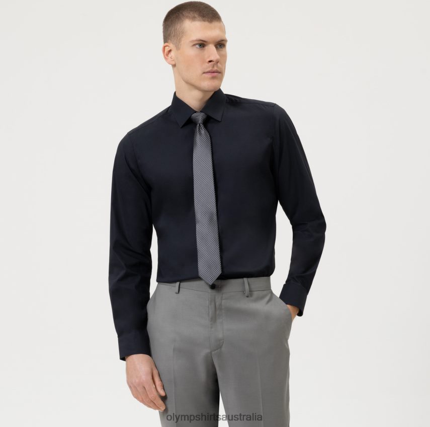 Accessories AU OLYMP Tie Slim 6,5 Cm, Black T8882J2346