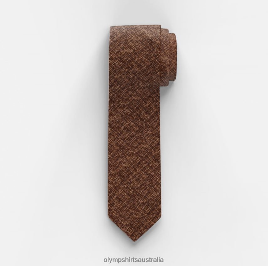 Accessories AU OLYMP Tie Slim 6,5 Cm, Brown T8882J2215