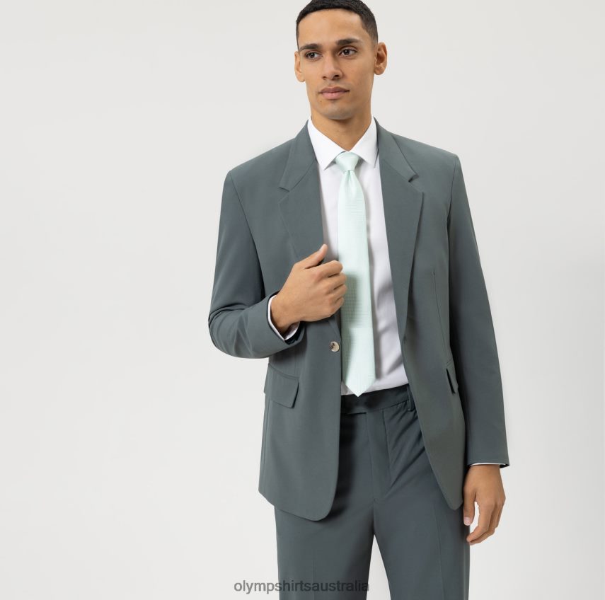 Accessories AU OLYMP Tie Slim 6,5 Cm, Crystal Green T8882J2475