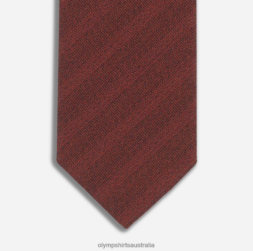 Accessories AU OLYMP Tie Slim 6,5 Cm, Dark Red T8882J2232