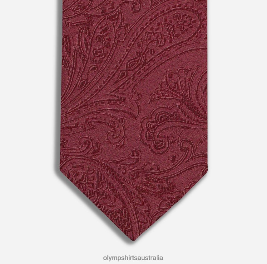 Accessories AU OLYMP Tie Slim 6,5 Cm, Dark Red T8882J2470