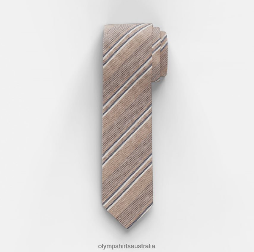 Accessories AU OLYMP Tie Slim 6,5 Cm, Taupe T8882J2204