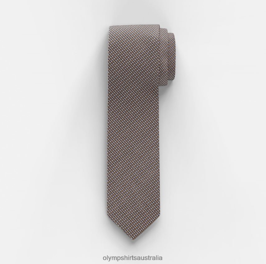 Accessories AU OLYMP Tie Slim 6,5 Cm, Taupe T8882J2251