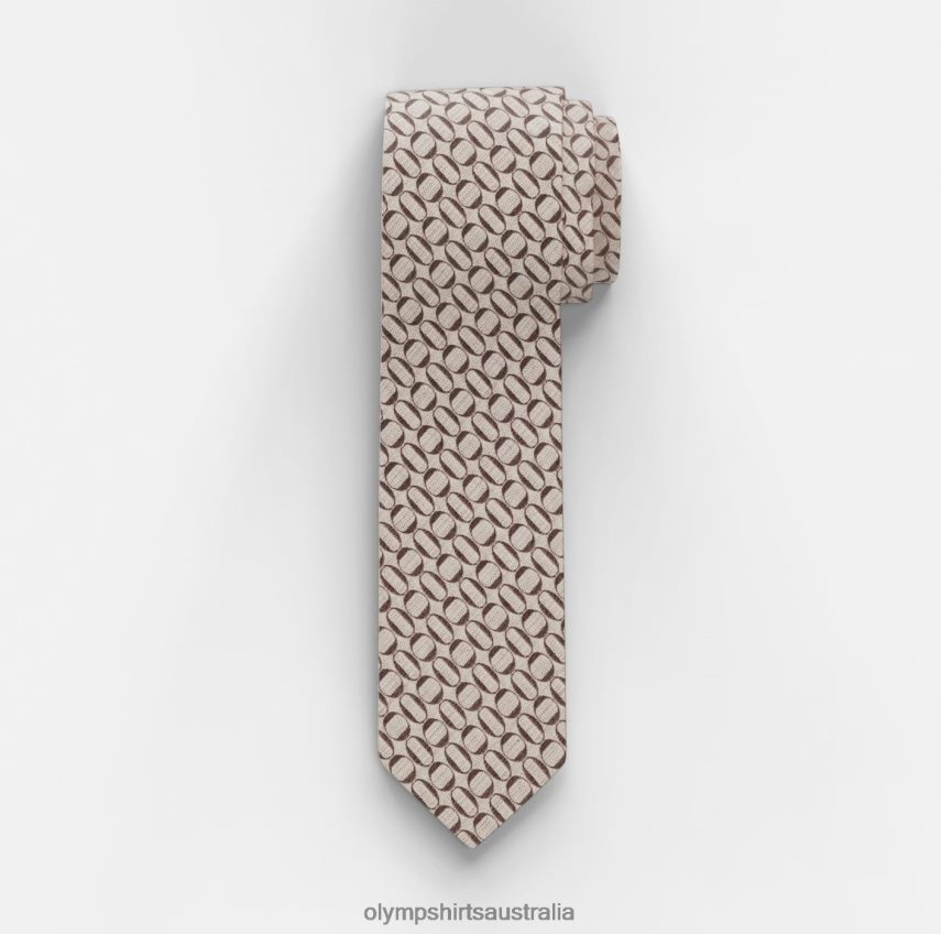 Accessories AU OLYMP Tie Slim 6,5 Cm, Taupe T8882J2256