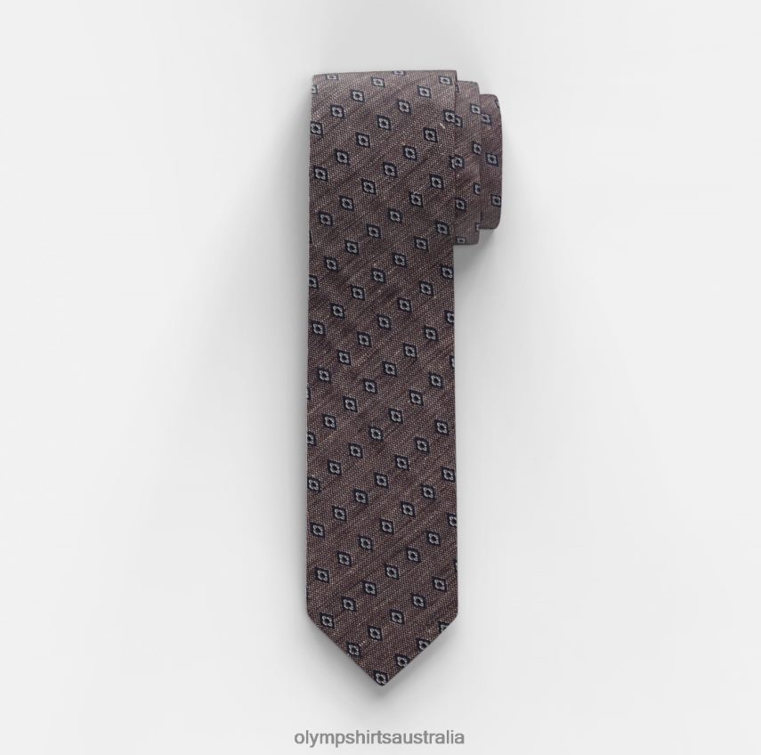 Accessories AU OLYMP Tie Slim 6,5 Cm, Taupe T8882J2411