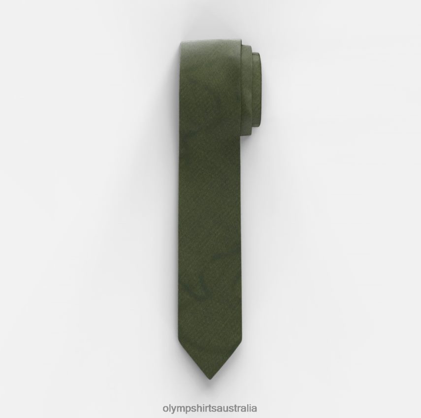 Accessories AU OLYMP Tie Superslim 5 Cm, Green T8882J2209