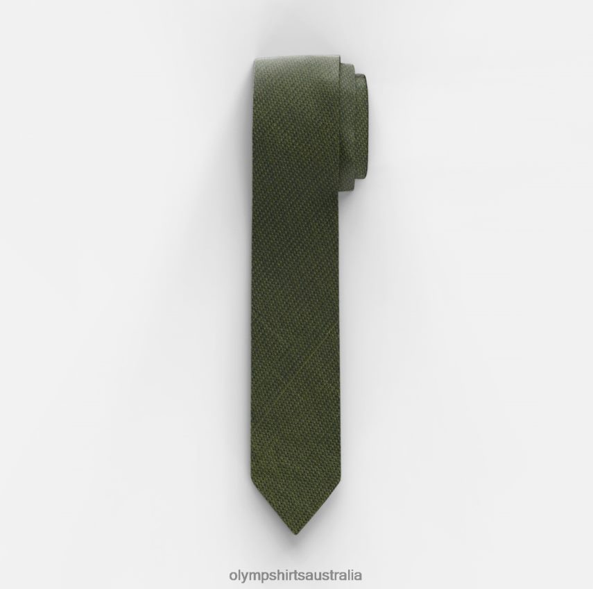 Accessories AU OLYMP Tie Superslim 5 Cm, Green T8882J2257