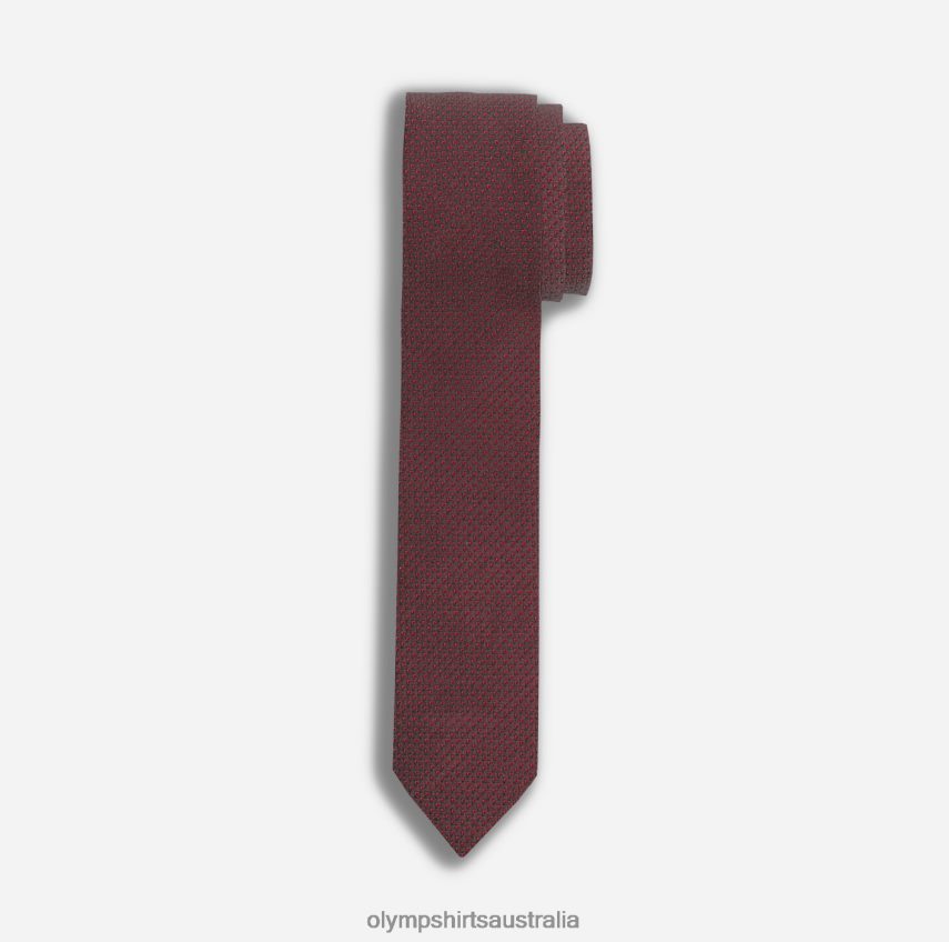 Accessories AU OLYMP Tie Superslim 5 Cm, Red T8882J2279