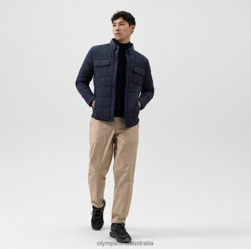 Clothing AU OLYMP Sweat Modern Fit, Jacket, Marine T8882J2187