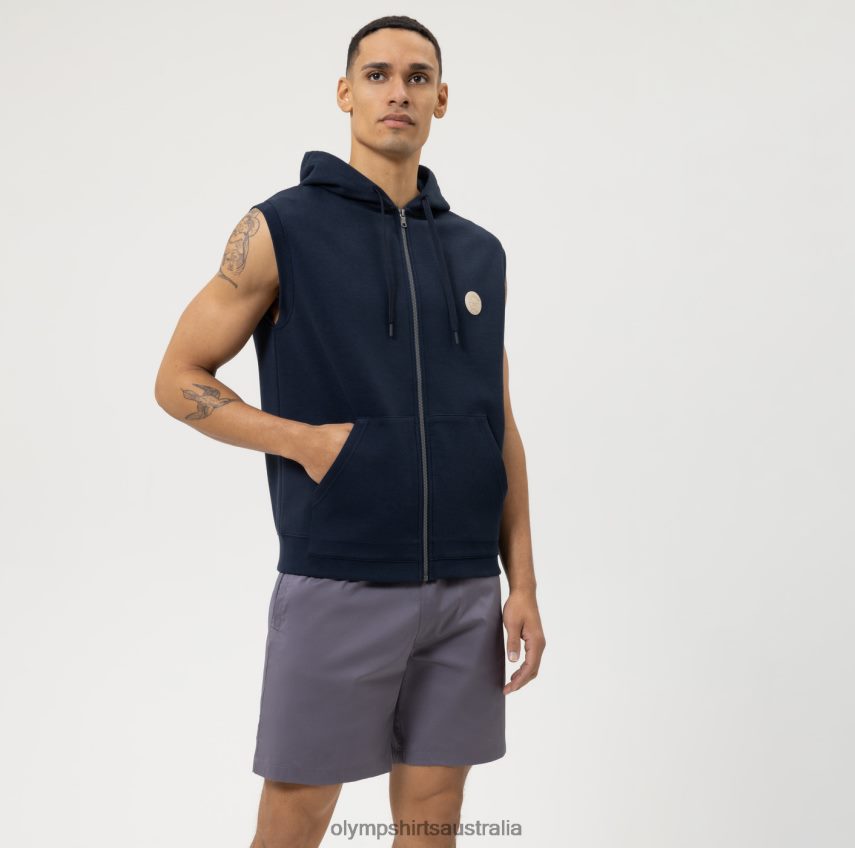 Clothing AU OLYMP Sweat Modern Fit, Vest, Marine T8882J2186