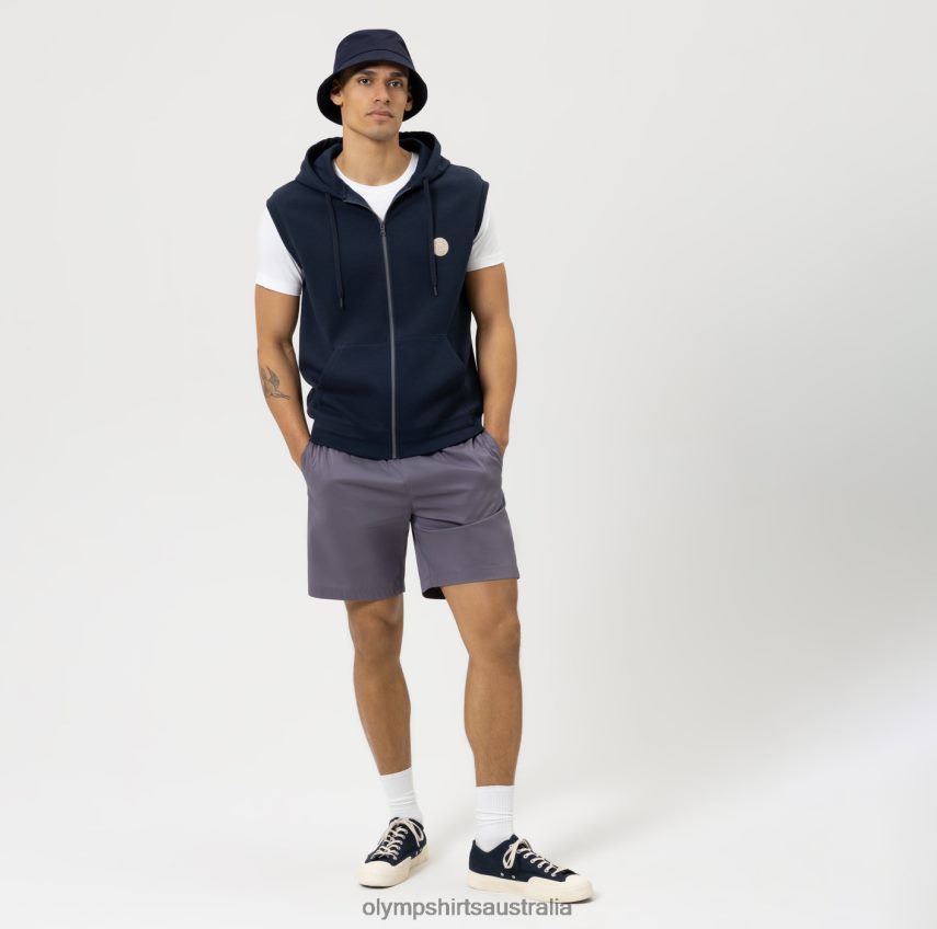 Clothing AU OLYMP Sweat Modern Fit, Vest, Marine T8882J2186