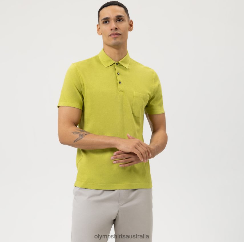 Clothing AU OLYMP Casual Modern Fit, Polo, Green T8882J2121