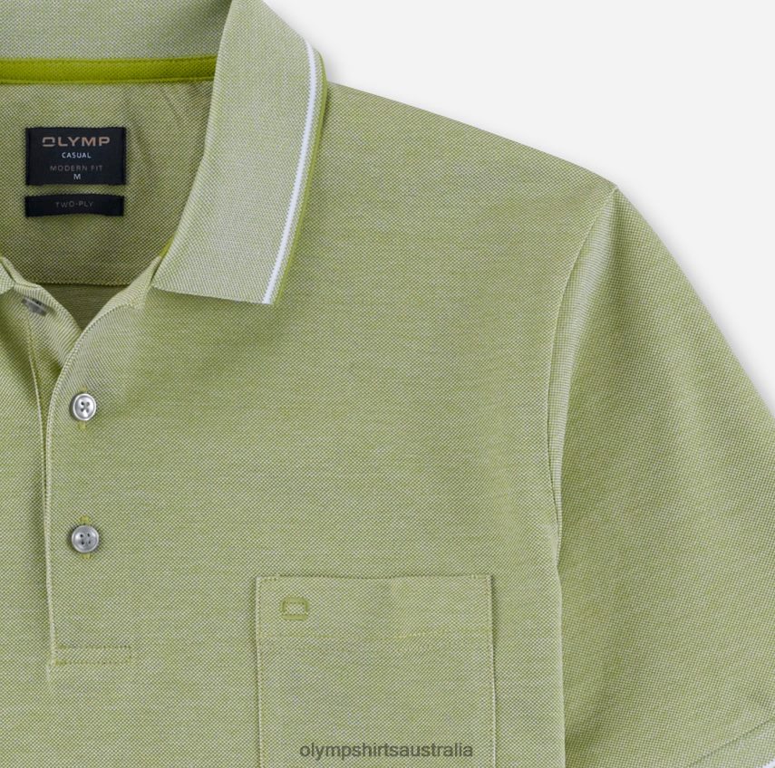 Clothing AU OLYMP Casual Modern Fit, Polo, Lime T8882J2178