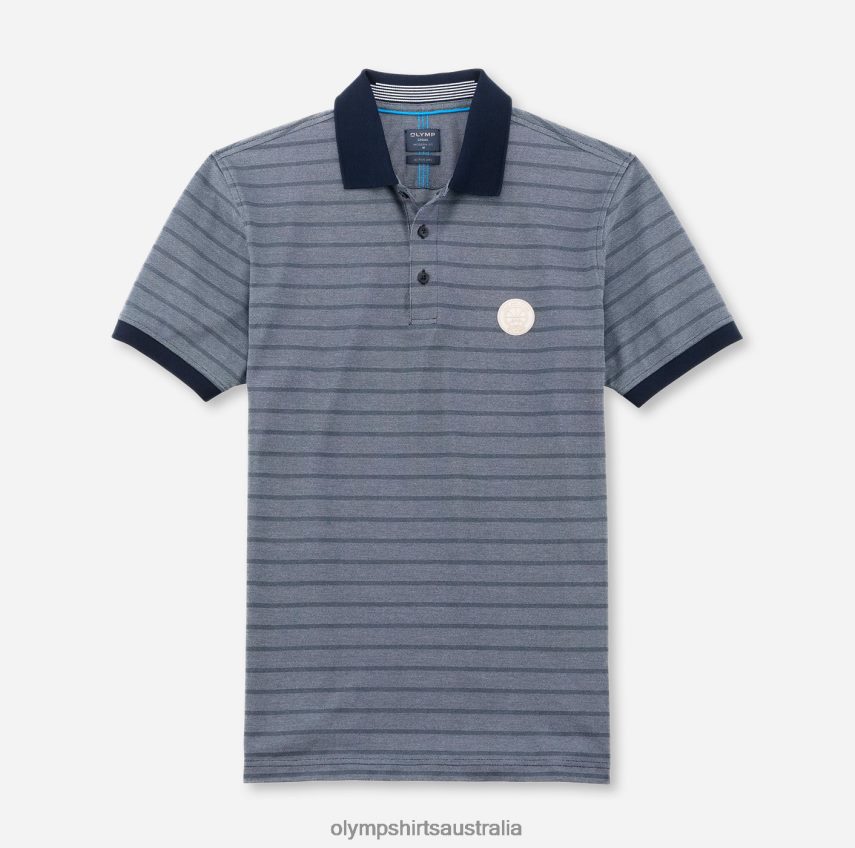 Clothing AU OLYMP Casual Modern Fit, Polo, Marine T8882J2162