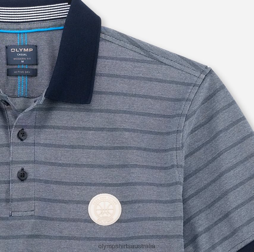 Clothing AU OLYMP Casual Modern Fit, Polo, Marine T8882J2162