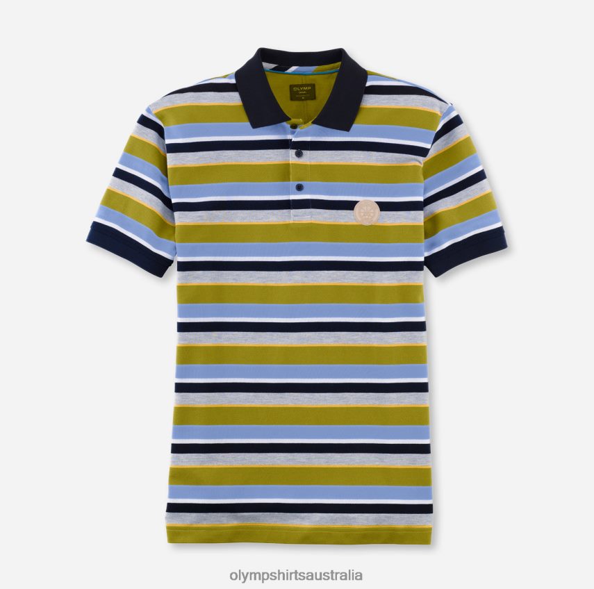 Clothing AU OLYMP Casual Modern Fit, Polo, Marine T8882J2175