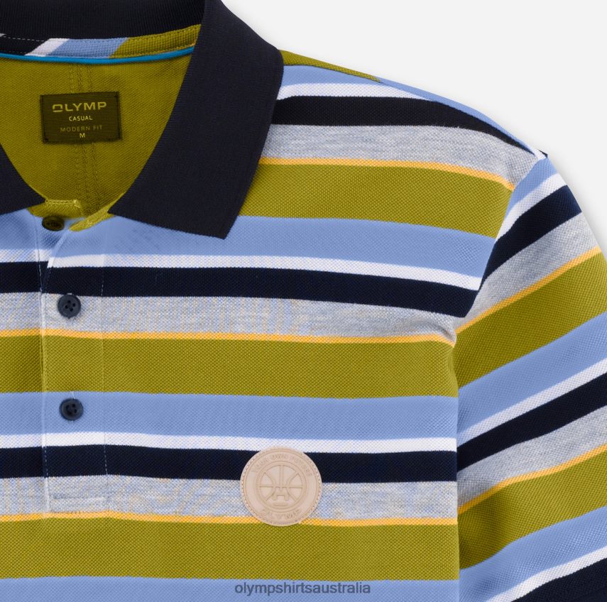 Clothing AU OLYMP Casual Modern Fit, Polo, Marine T8882J2175