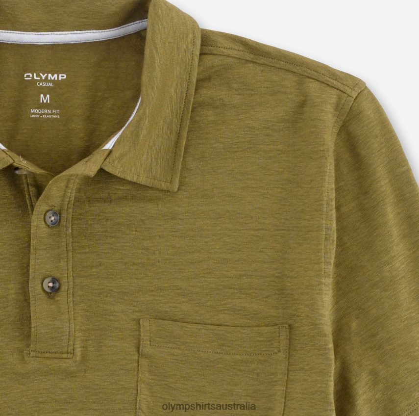 Clothing AU OLYMP Casual Modern Fit, Polo, Nougat T8882J2108