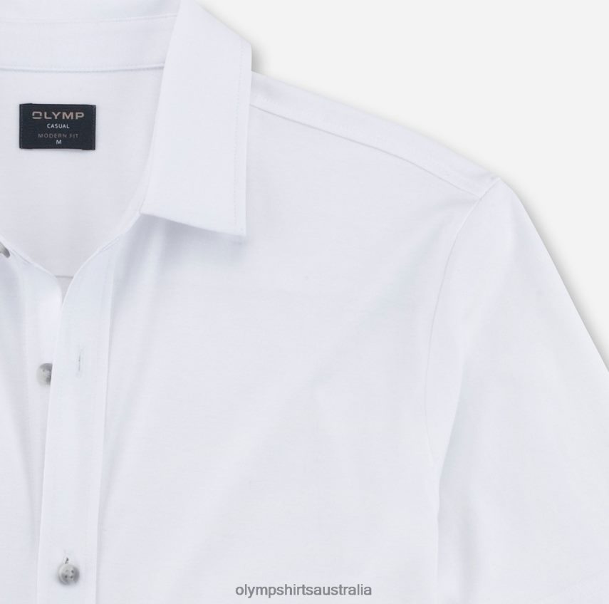 Clothing AU OLYMP Casual Modern Fit, Polo, White T8882J2170