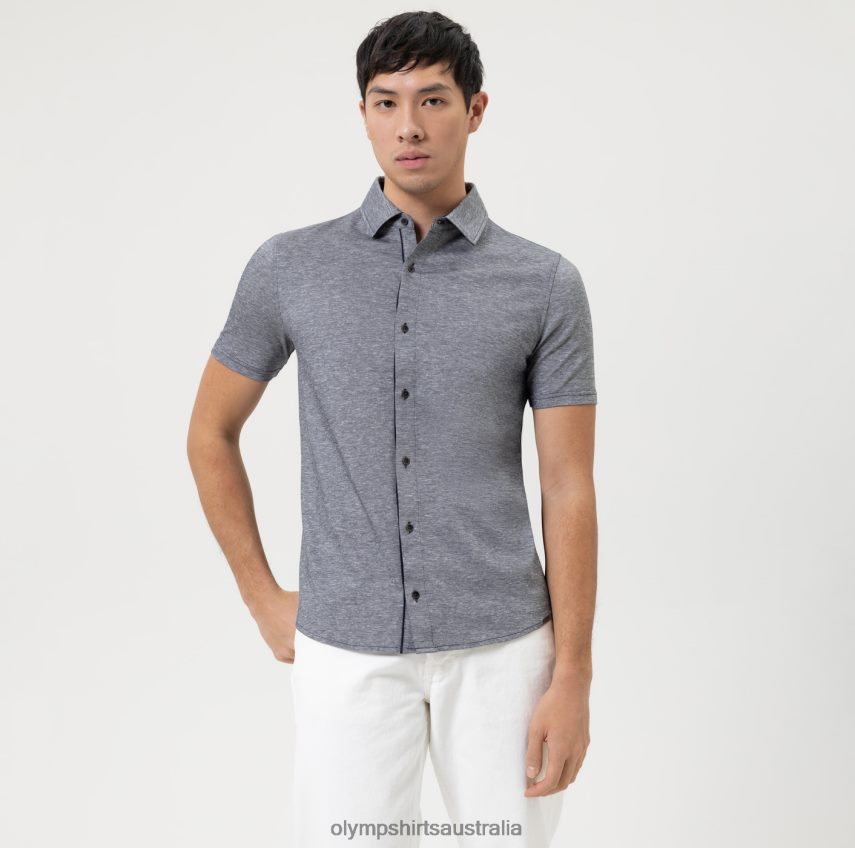 Clothing AU OLYMP Level Five Casual Body Fit, Polo, Marine T8882J2123