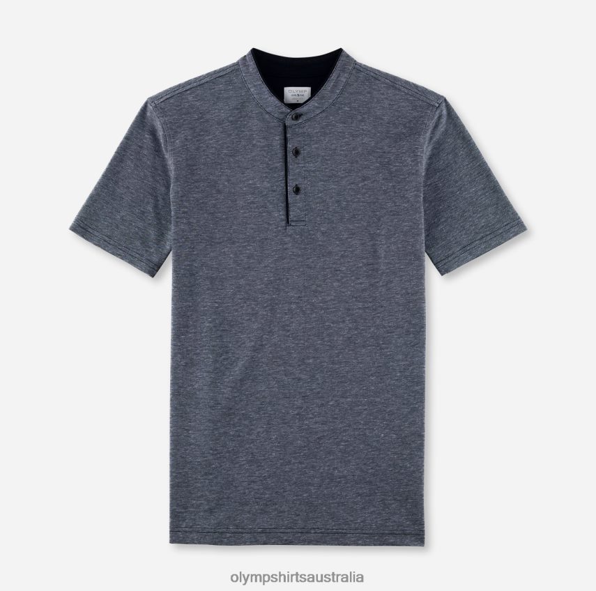 Clothing AU OLYMP Level Five Casual Body Fit, Polo, Marine T8882J2125