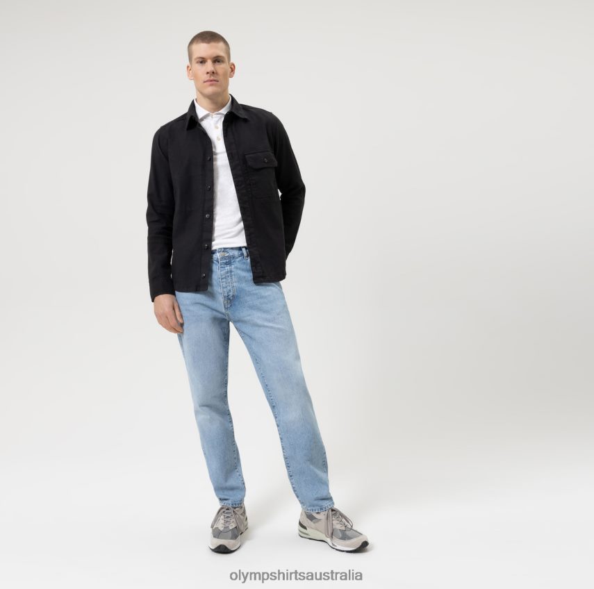 Clothing AU OLYMP Level Five Casual Body Fit, Polo, Off White T8882J2148