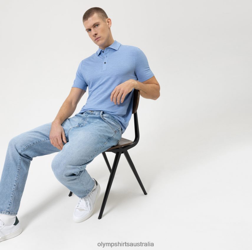 Clothing AU OLYMP Level Five Casual Body Fit, Polo, Ozone T8882J2159