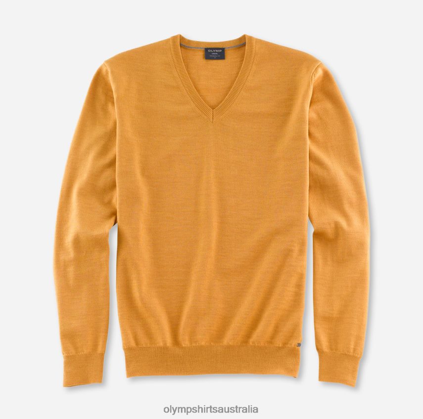 Clothing AU OLYMP Casual Knitwear Pullover, Aniseed T8882J1838