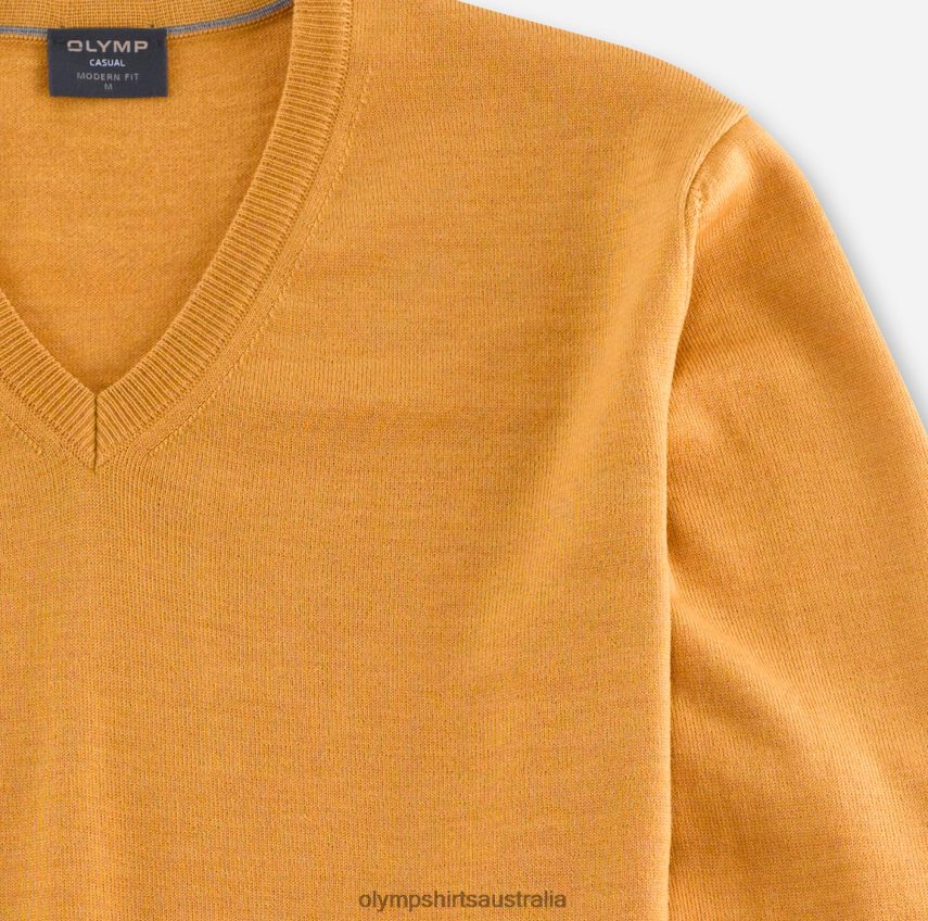 Clothing AU OLYMP Casual Knitwear Pullover, Aniseed T8882J1838